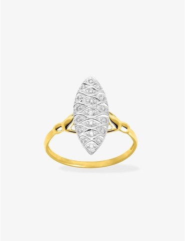 Bague marquise or jaune...