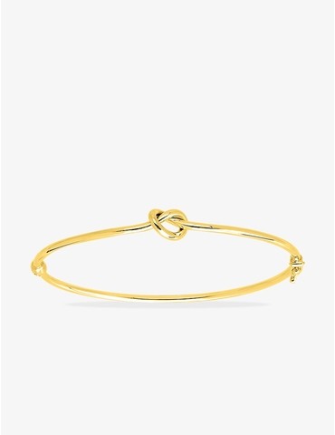 Bracelet jonc ouvrant nœud...