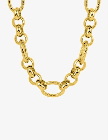 Collier maille jaseron...