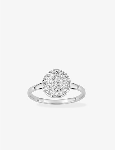 Bague argent 925‰ rhodié et...