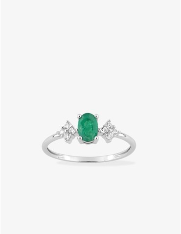 Bague géométrique en or...