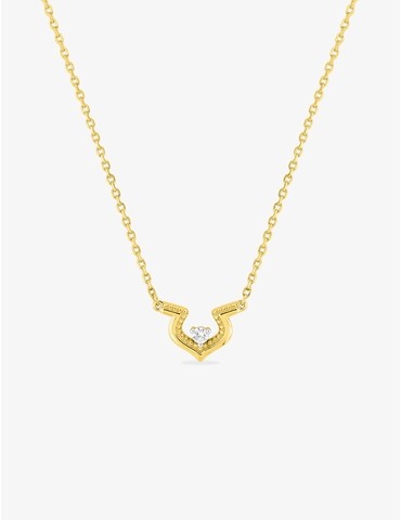 Collier fantaisie plaqué or...