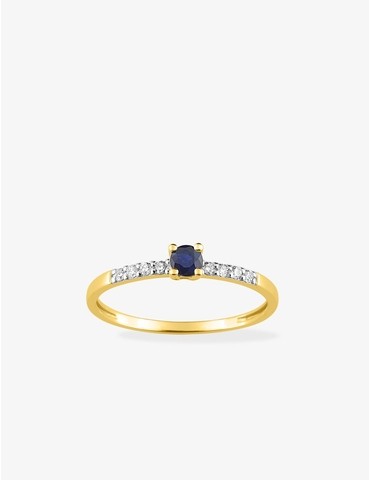 Bague en or jaune 375 ‰...