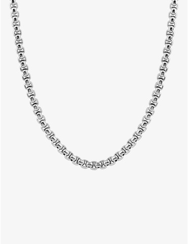 Collier acier chaine en...