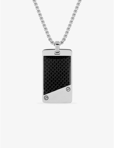 Collier en acier avec...