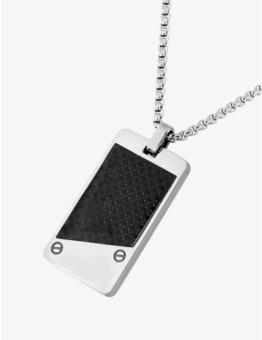 Collier en acier avec...