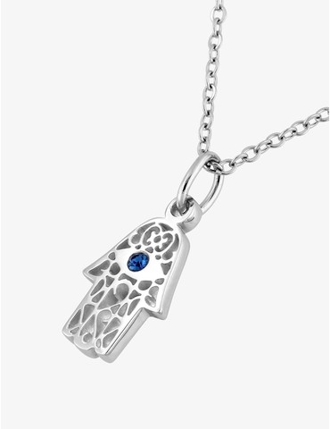 Collier acier avec motif...