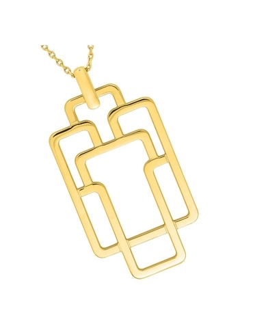 Collier plaqué or avec...