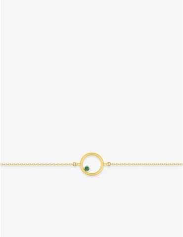 Bracelet en jaune 375 ‰ et...