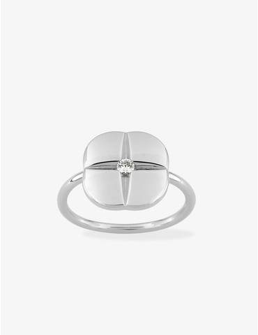 Bague étoile argent 925 ‰...