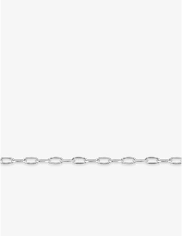 Chaine or blanc 375 ‰ en...