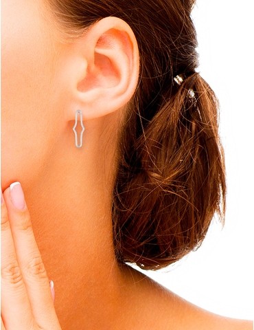 Boucles d'oreilles argent...