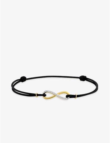 Bracelet infini or jaune...