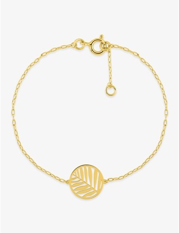 Bracelet or jaune 375 ‰...