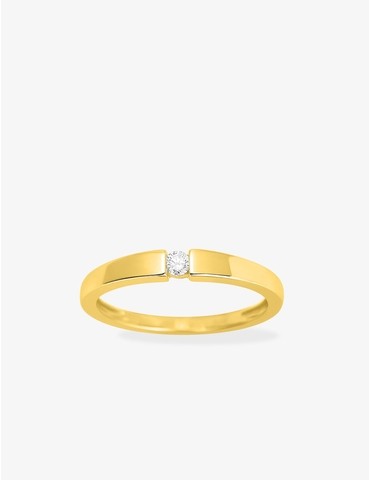 Bague or 750 ‰ jaune...
