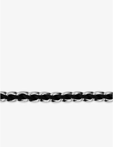 Bracelet acier gris et...