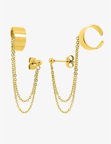 Boucles d'oreilles acier...