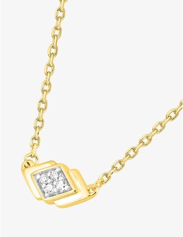 Collier plaqué or et...
