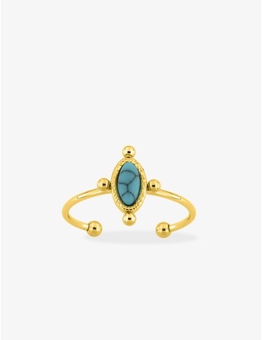 Bague ajustable en acier...