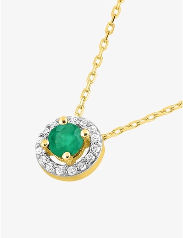 Collier en or jaune 375 ‰...