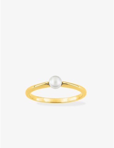 Bague en plaqué or avec...