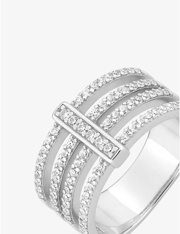Bague triples anneaux en...