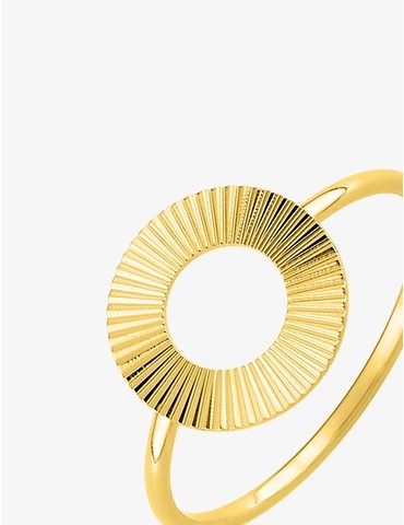 Bague fantaisie en or jaune...