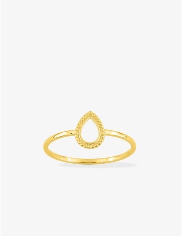 Bague fantaisie en or jaune...