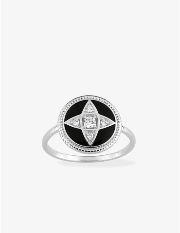 Bague argent 925‰ gris...