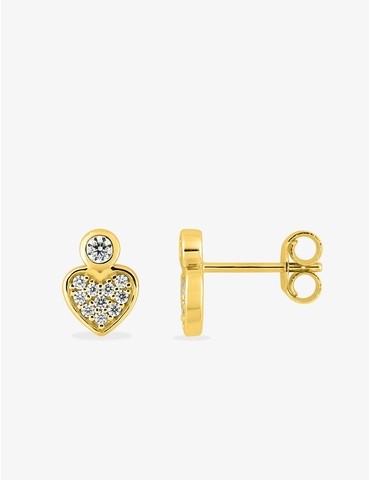 Boucles d'oreilles clou or...