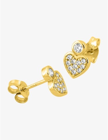 Boucles d'oreilles clou or...