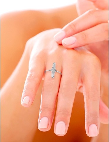 Bague argent 925‰ oxyde...