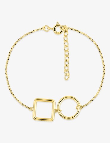 Bracelet plaqué or souple...