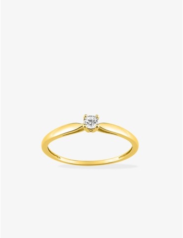 Bague or jaune 375‰...