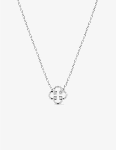 Collier or blanc 375‰...