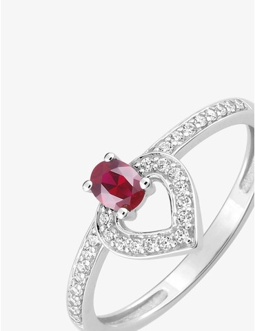 Bague or blanc 375‰...
