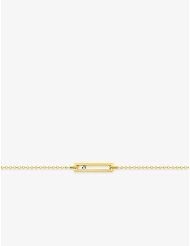 Bracelet or jaune 375‰...