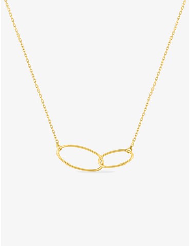 Collier or jaune 375 ‰...
