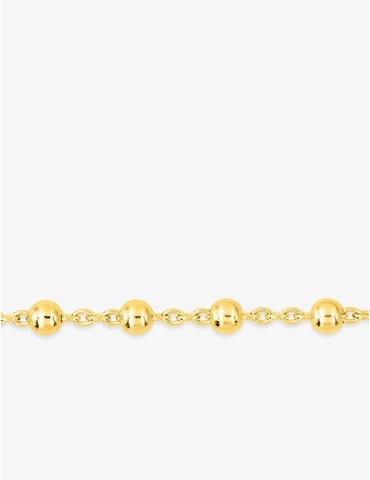 Collier chaine or jaune 375...