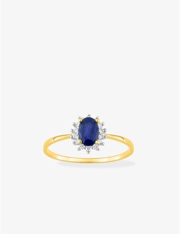 Bague or jaune 750 ‰,...