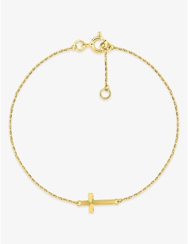 Bracelet or jaune 750 ‰...