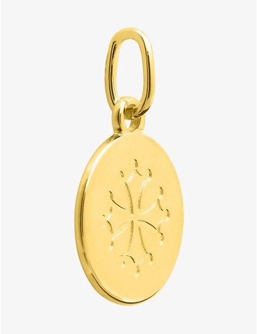Pendentif or jaune 750 ‰...