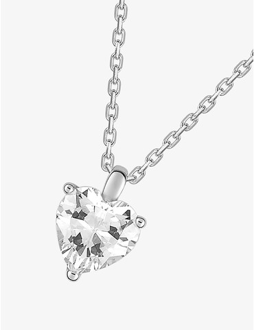 Collier or 750 ‰ blanc avec...