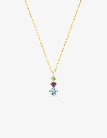 Collier or 750 ‰ jaune avec...