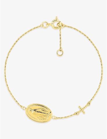Bracelet en or 750 ‰ jaune,...
