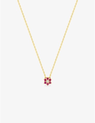 Collier or 750 ‰ jaune,...