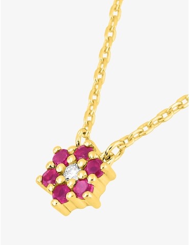 Collier or 750 ‰ jaune,...