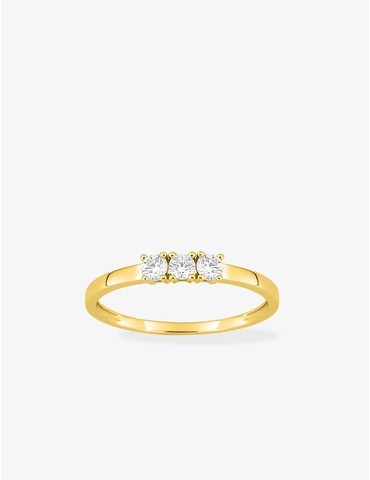 Bague or 750 ‰ jaune...