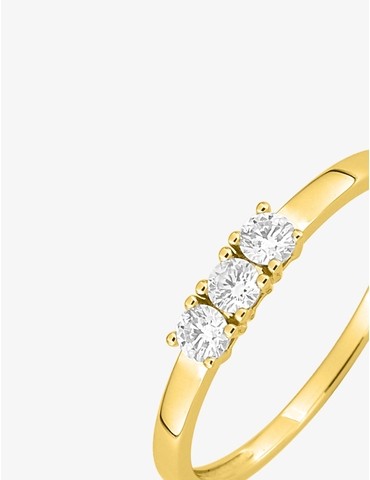 Bague or 750 ‰ jaune...