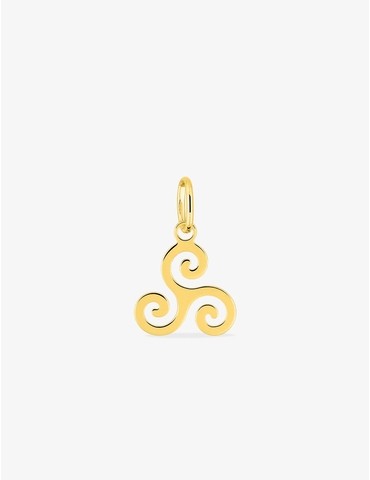 Pendentif triskèle or 375 ‰...